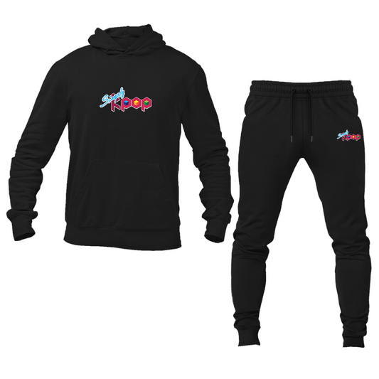 Men's  Simply Kpop Hoodie Joggers Set