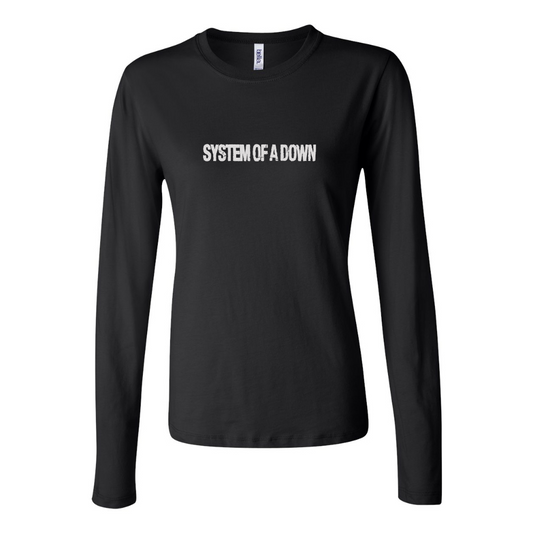 BELLA CANVAS System Of A Down Jersey Long Sleeve Tee