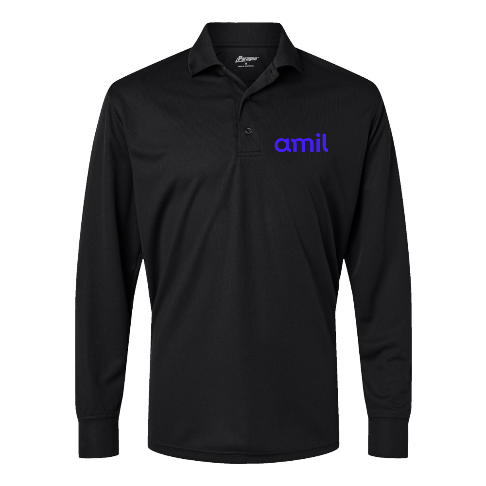 Men's  Amil Paragon Prescott Long Sleeve Polo