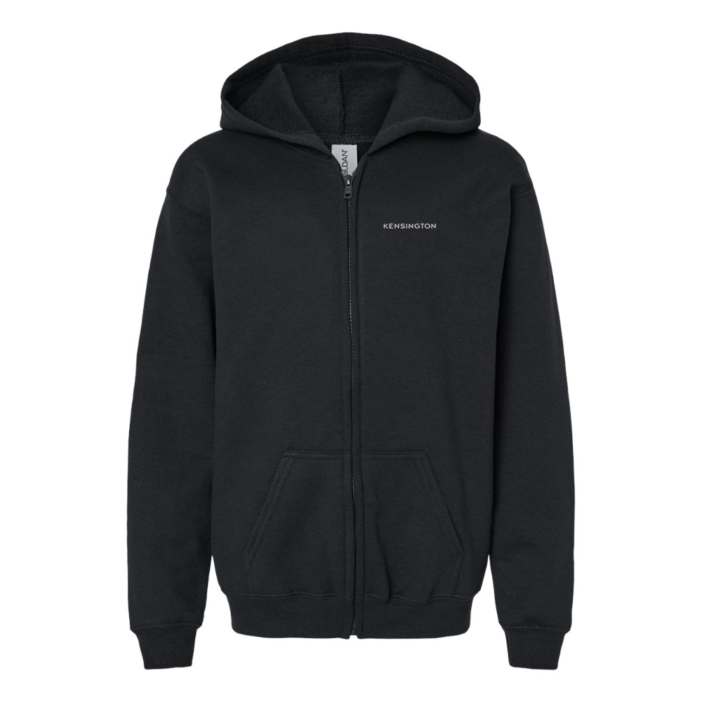 Youth Kensington Gildan Heavy Blend Full Zip Hooded Sweatshirt