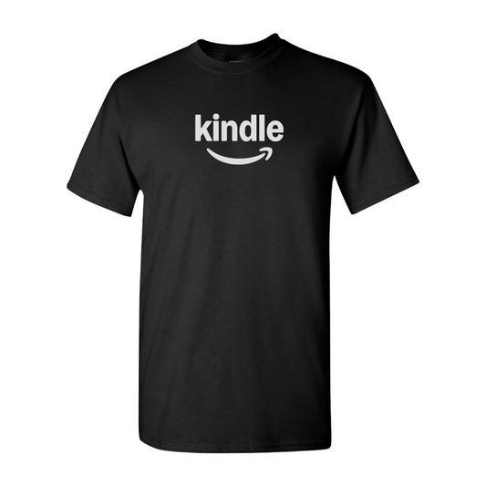 Men's Amazon Kindle Logo Cotton T-Shirt