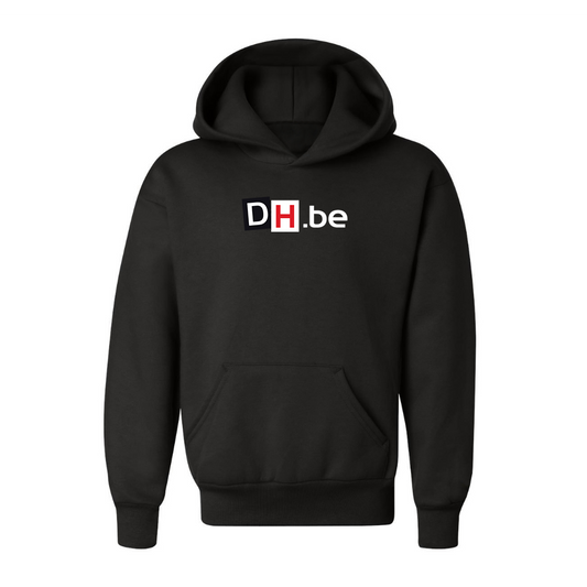 Youth  DH Derniere Heure  Logo  Pullover Hoodie
