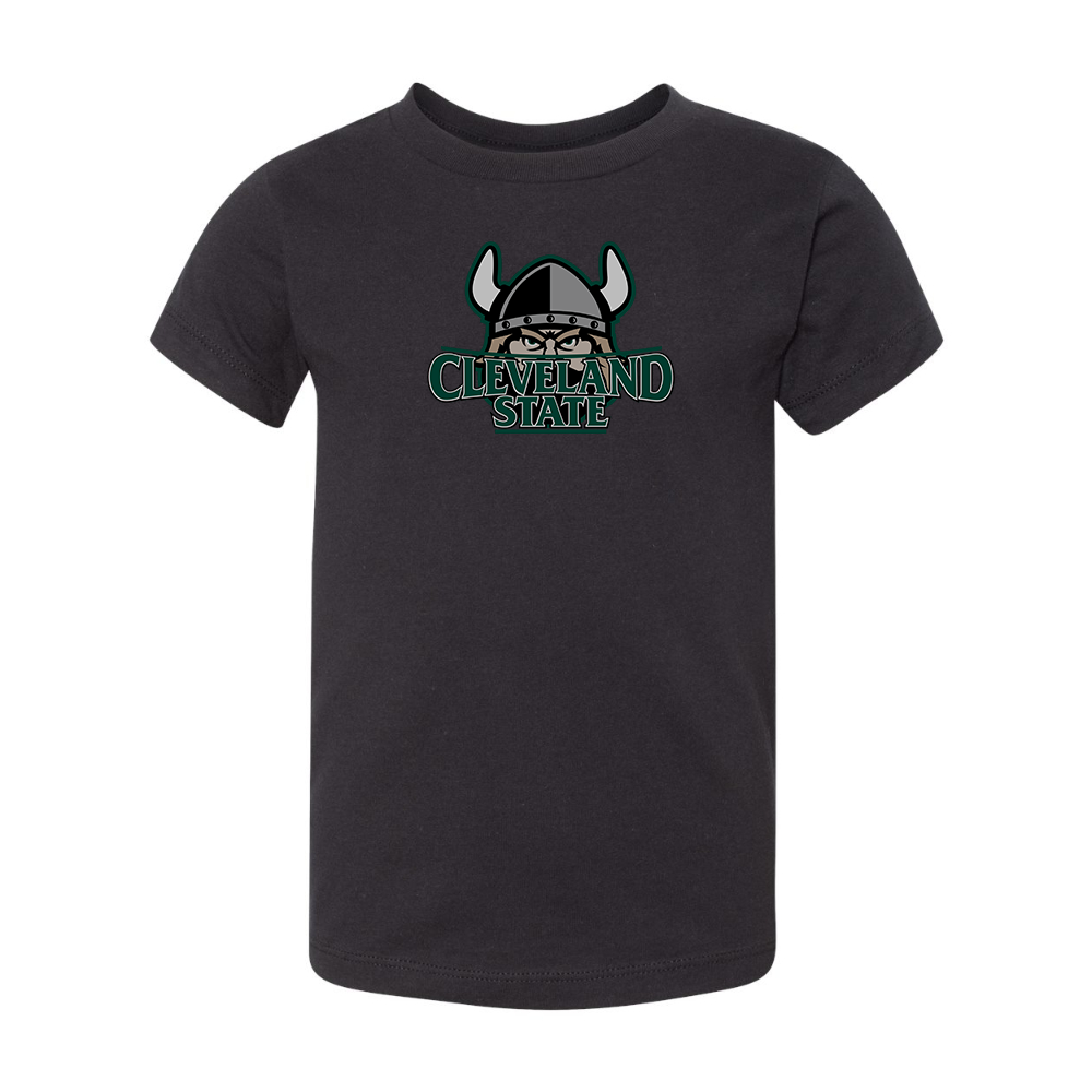 Cleveland State Vikings BELLA  CANVAS Toddler Jersey Tee