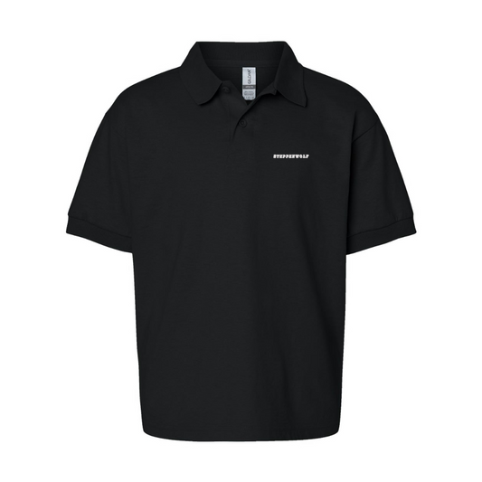 Youth Steppen wolf Gildan Dry Blend Jersey Polo