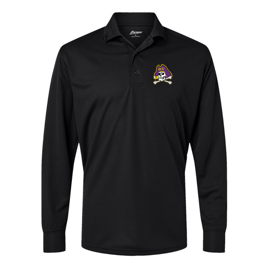 Men's   East Carolina Pirates  Paragon Prescott Long Sleeve Polo
