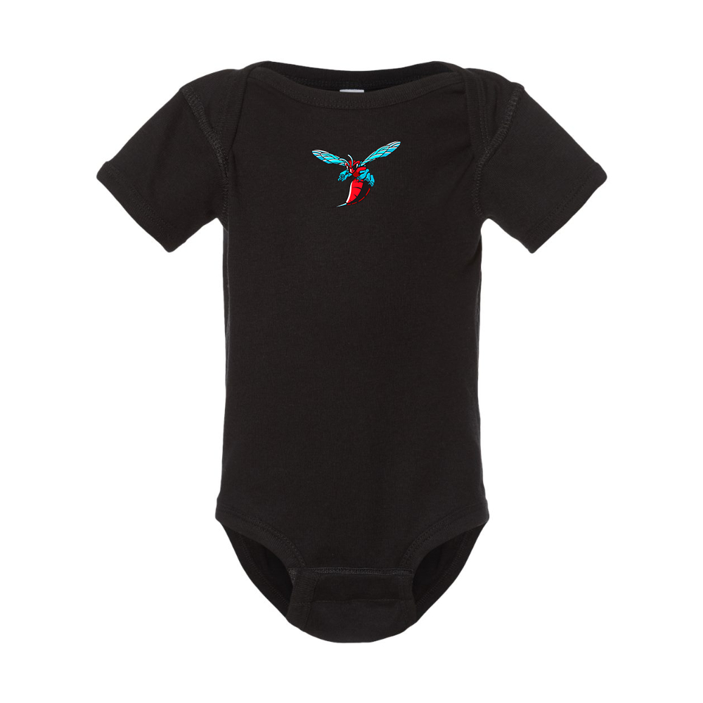 Delaware State Hornets  Rabbit Skins Infant Baby Rib Bodysuit