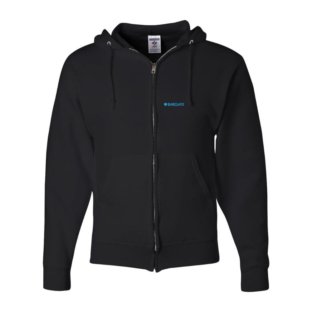 Men's  Barclays JERZEES NuBlend Full-Zip Hooded Sweatshirt