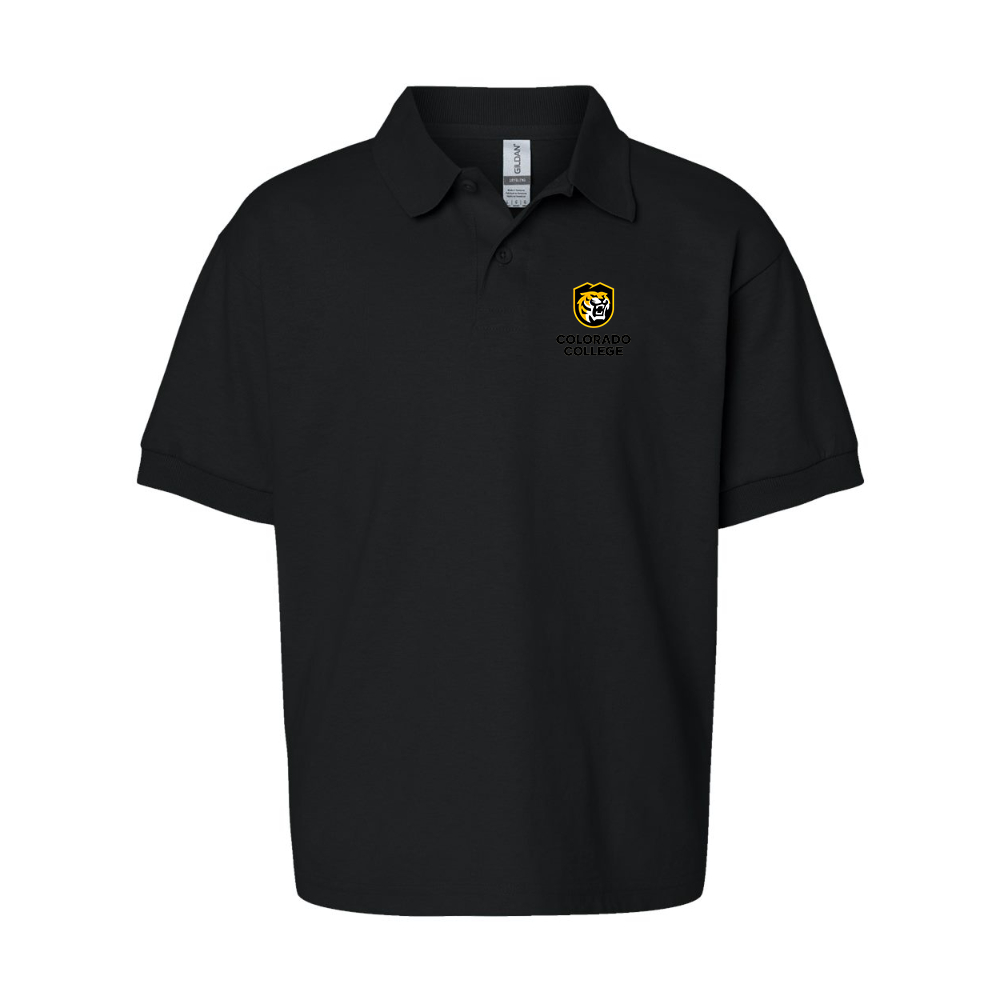 Youth Colorado College Tigers  Gildan Dry Blend Jersey Polo