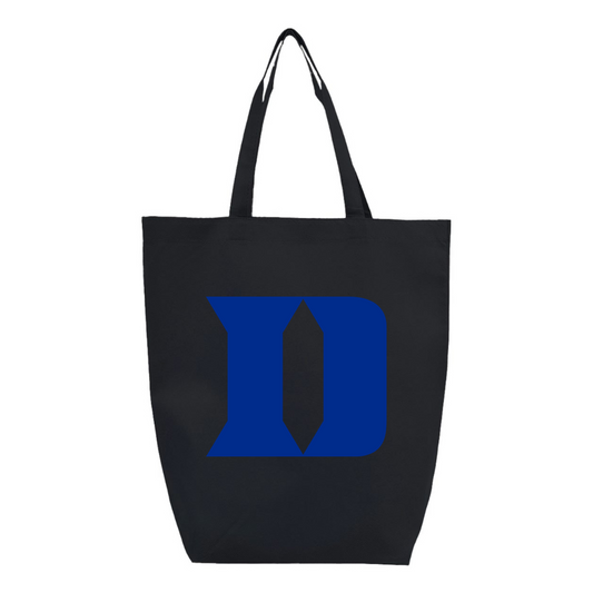 Duke Blue Devils Q-Tees Non-Woven Gusset Bottom Tote