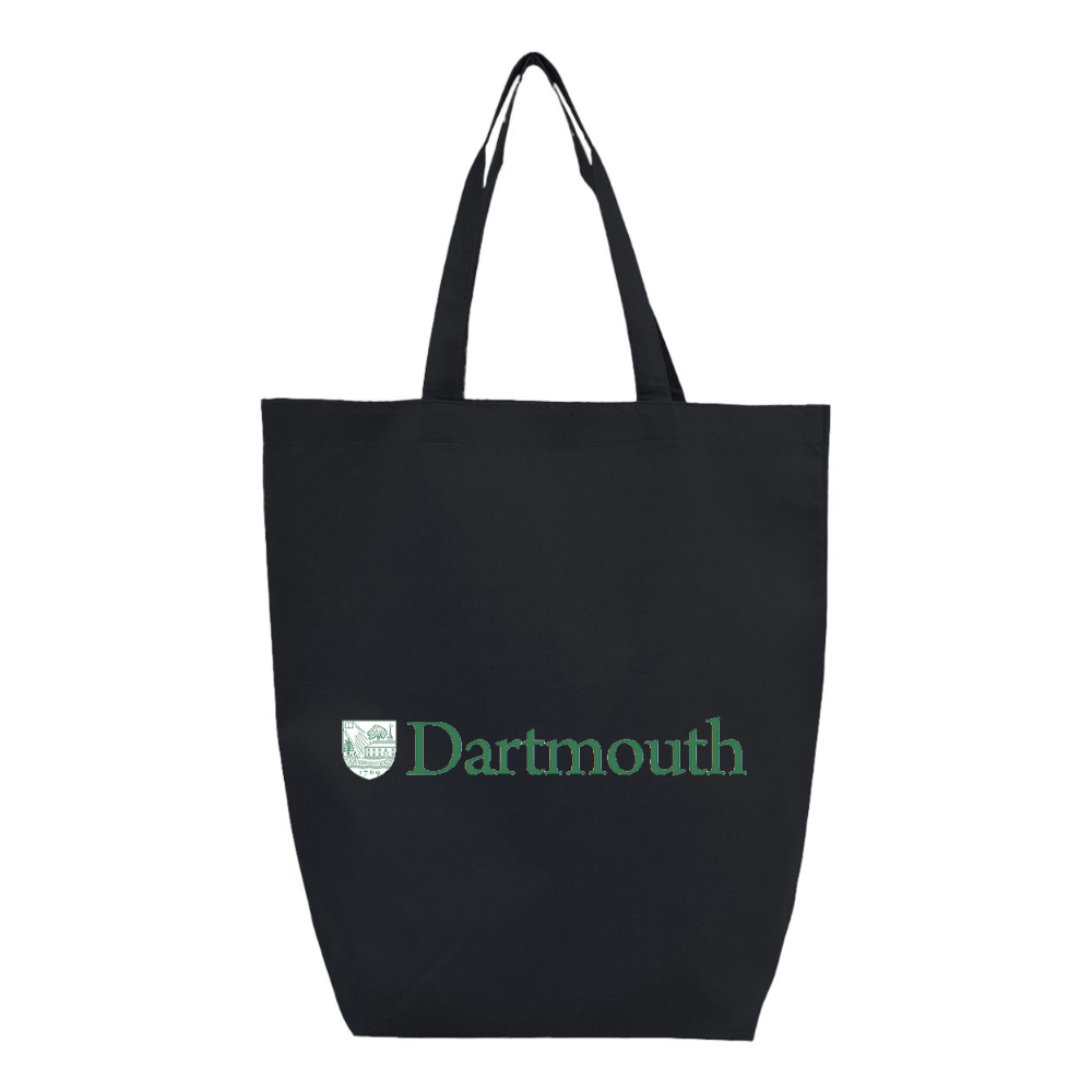 Dartmouth College Q-Tees Non-Woven Gusset Bottom Tote