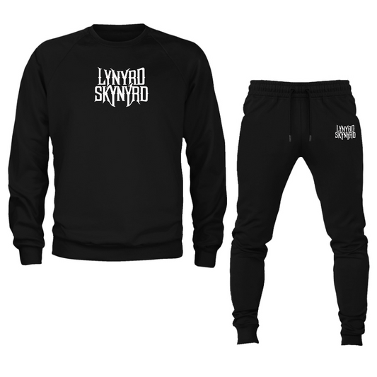 Men's  Lynyrd Skynyrd  Crewneck Sweatshirt Joggers Suit