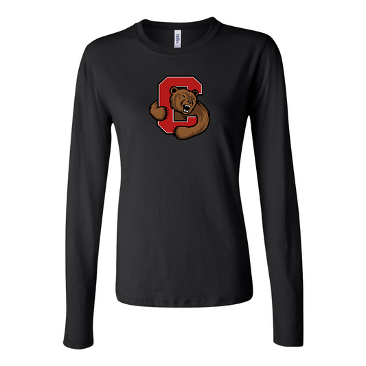 BELLA CANVAS Cornell Big Red Jersey Long Sleeve Tee