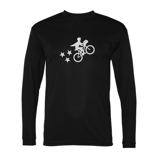 Men's Postmates Bike Performance Long Sleeve T-Shirt