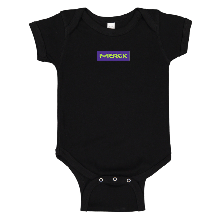 Merck KGaA Logo Baby Onesie Romper
