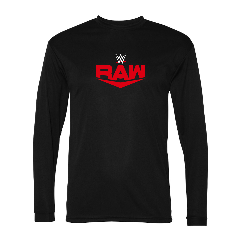 Men's  WWE Raw Performance Long Sleeve T-Shirt