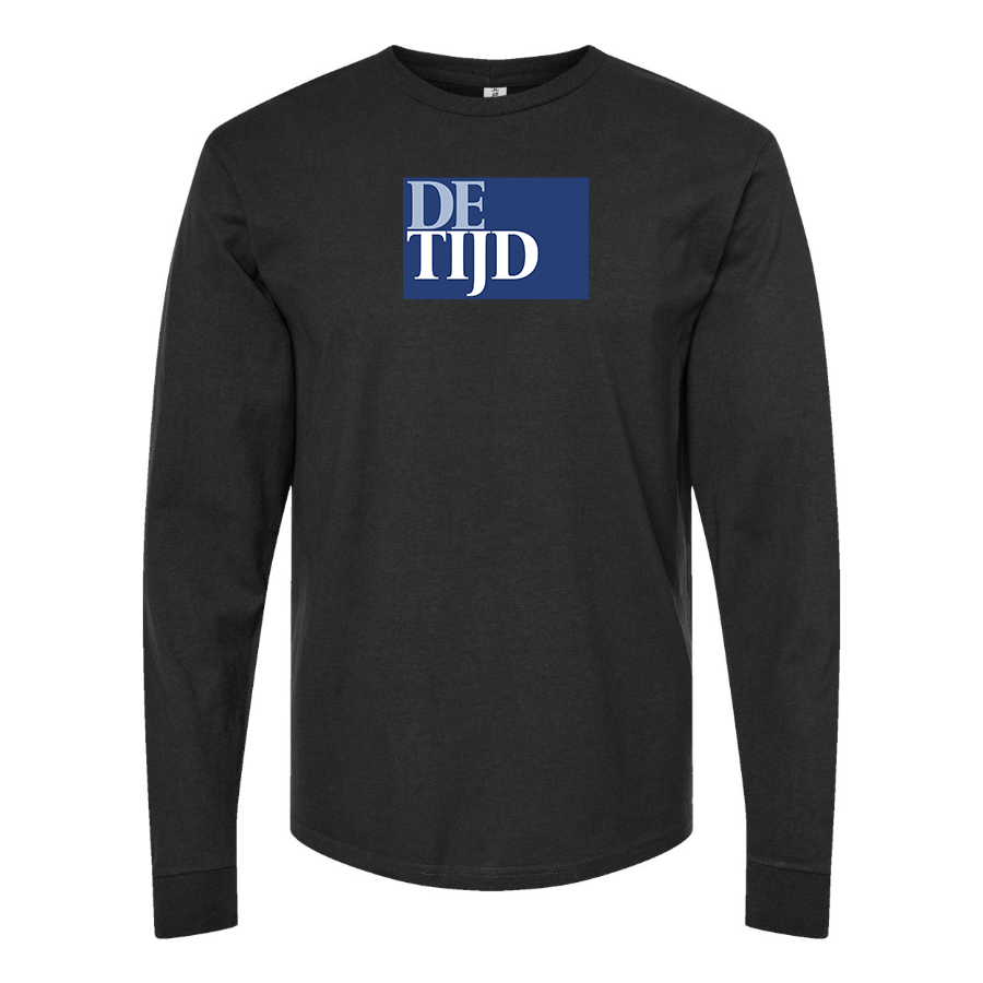 Men's De Tijd    Cotton Long Sleeve T-Shirt