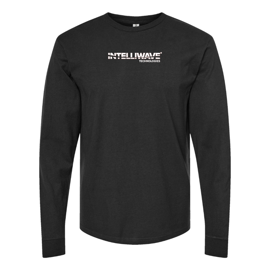 Men's Intelliwave Technologies Logo Cotton Long Sleeve T-Shirt