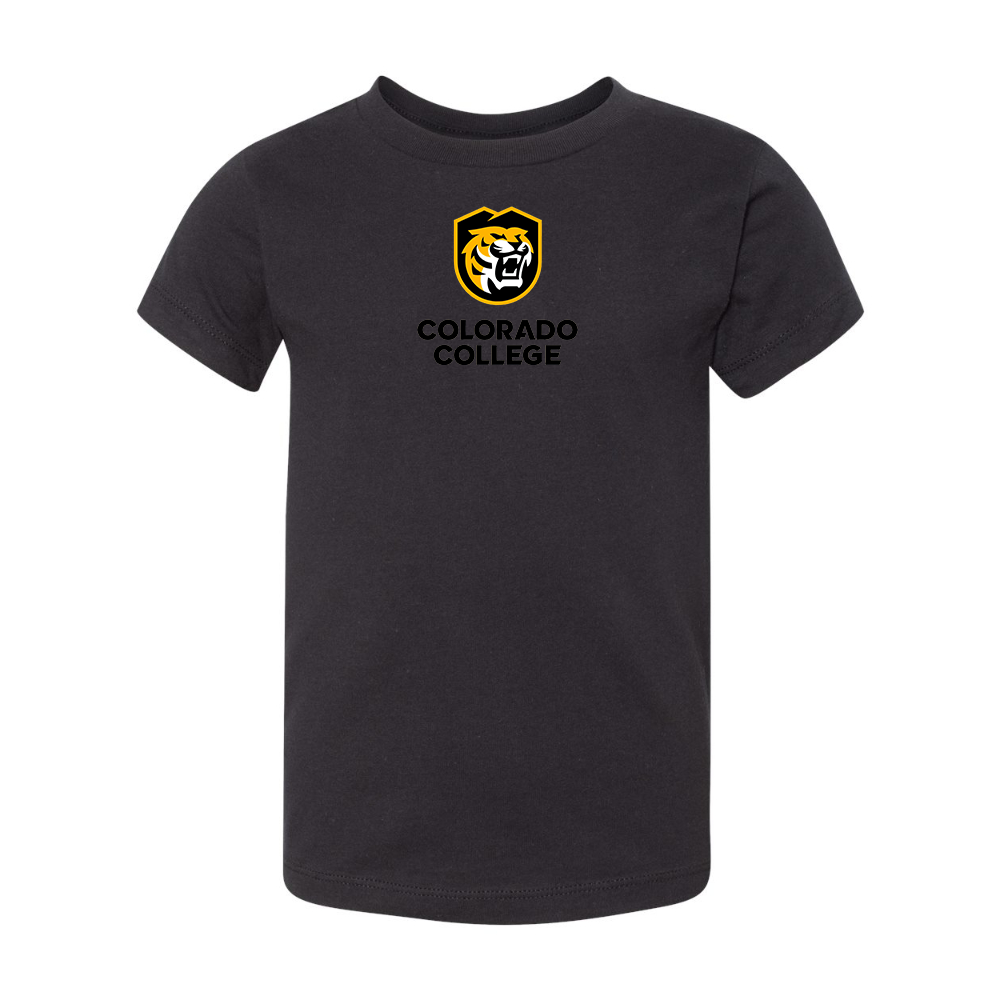 Colorado College Tigers BELLA  CANVAS Toddler Jersey Tee