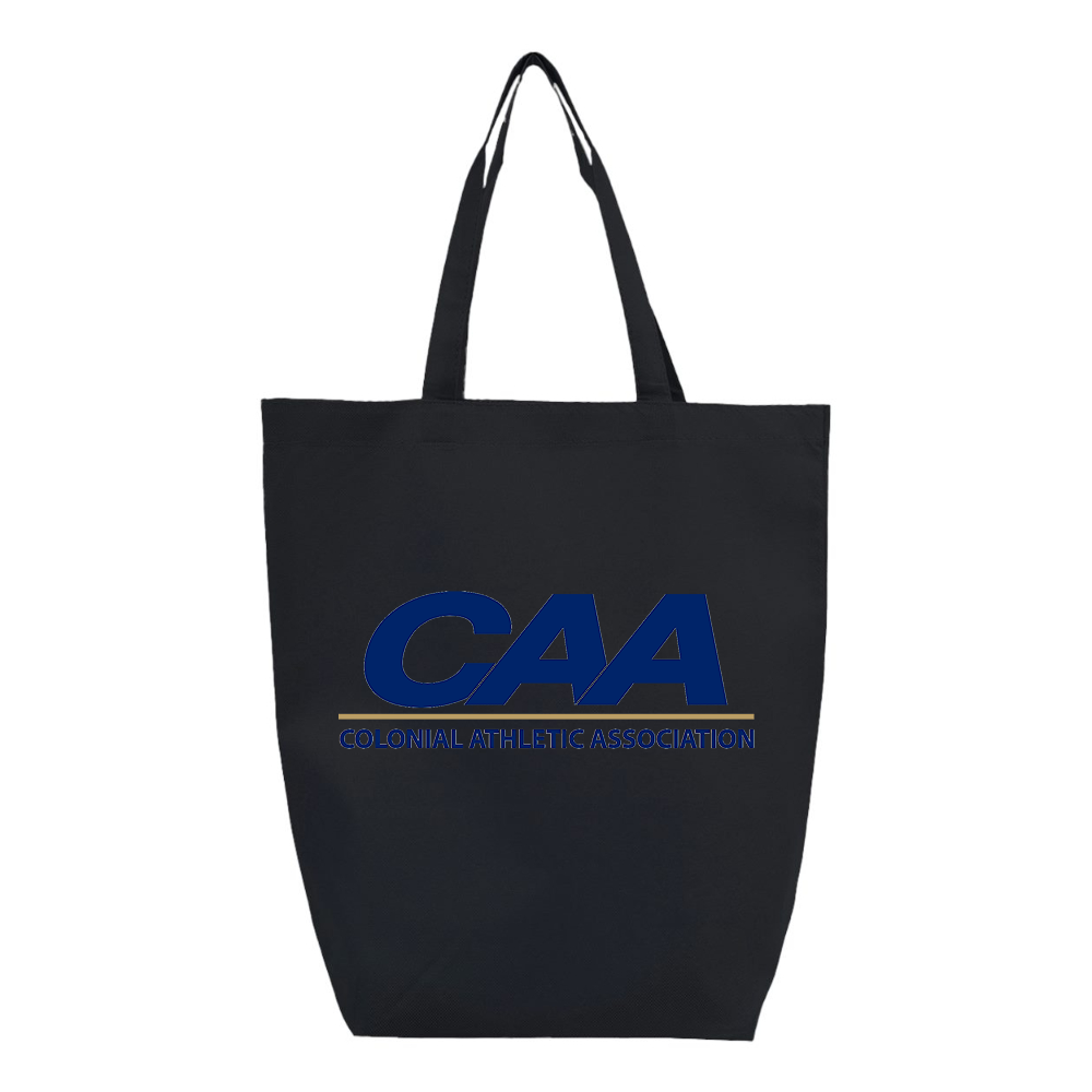 Colonial Athletic Association Q-Tees Non-Woven Gusset Bottom Tote