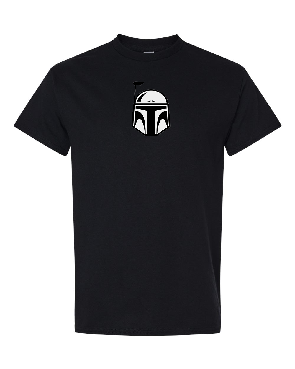 Men's Star Wars Boba Fett Helmet Gildan Heavy Cotton T-Shirt
