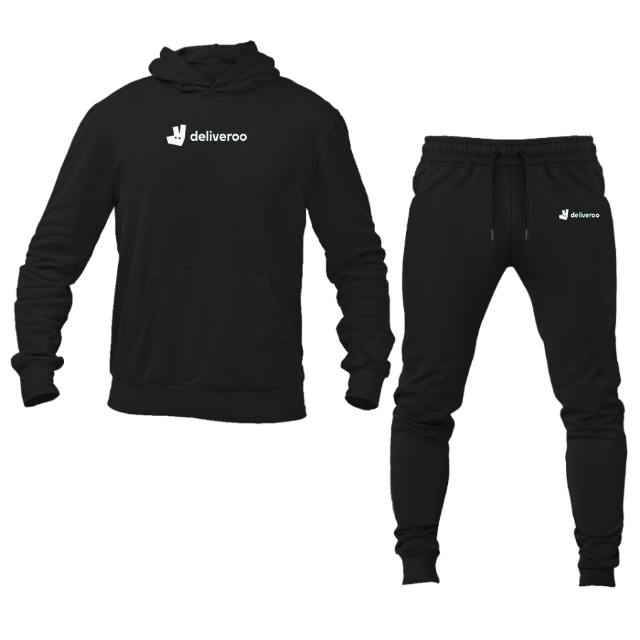 Men's Deliveroo Logo Hoodie Joggers Set