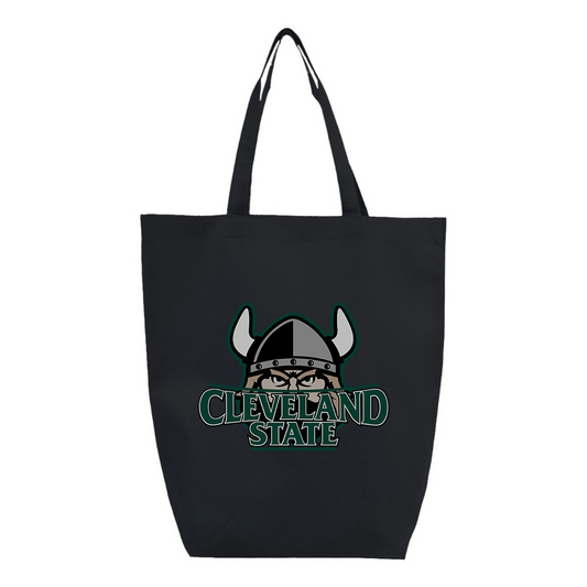 Cleveland State Vikings    Q-Tees Non-Woven Gusset Bottom Tote