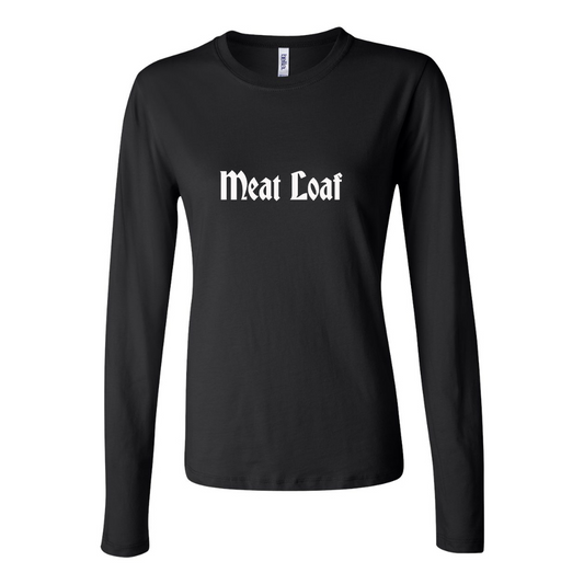 BELLA CANVAS Meat Loaf  Jersey Long Sleeve Tee