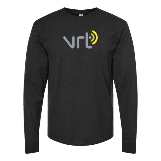 Men's VRT Logo Cotton Long Sleeve T-Shirt