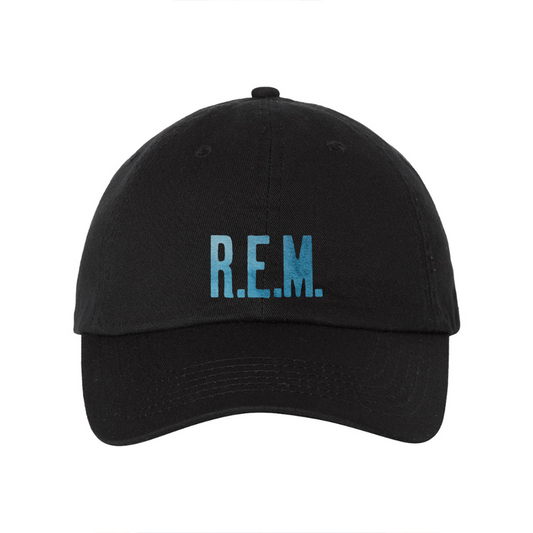 R.E.M. Blue  Valucap Adult Bio-Washed Classic Dad Hat