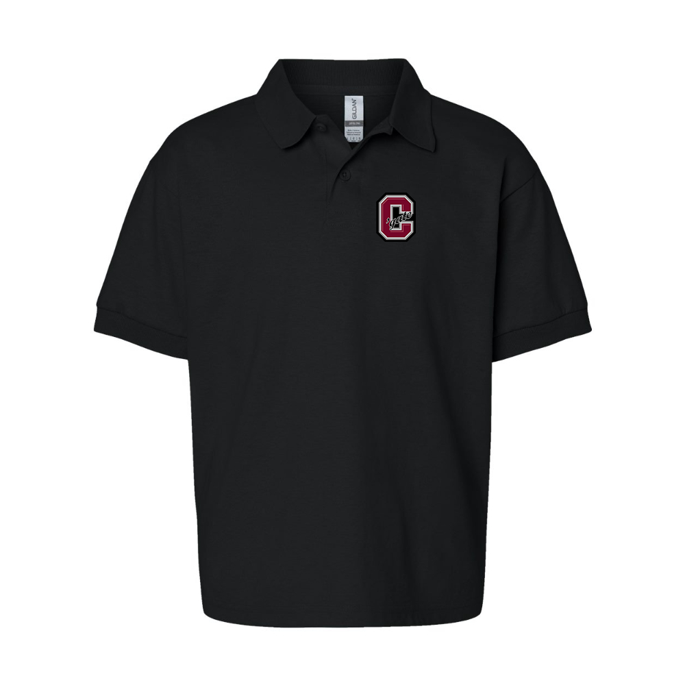 Youth  Colgate Raiders   Gildan Dry Blend Jersey Polo