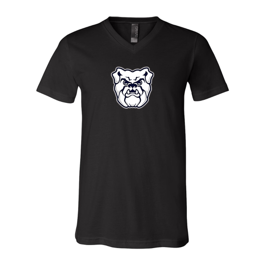 Butler Bulldogs BELLA  CANVAS - Jersey V-Neck T-Shirt