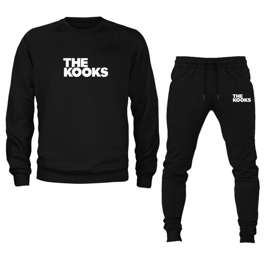Men's The Kooks  Crewneck Sweatshirt Joggers Suit