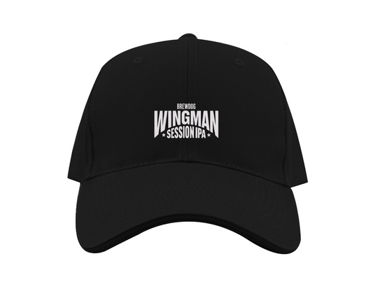 Wingman Logo  Dad Baseball Cap Hat