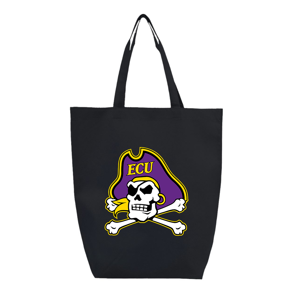 East Carolina Pirates  Q-Tees Non-Woven Gusset Bottom Tote