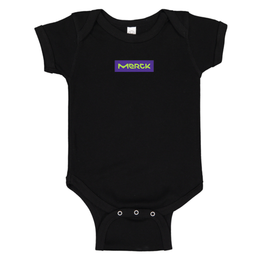 Merck KGaA Logo Baby Onesie Romper