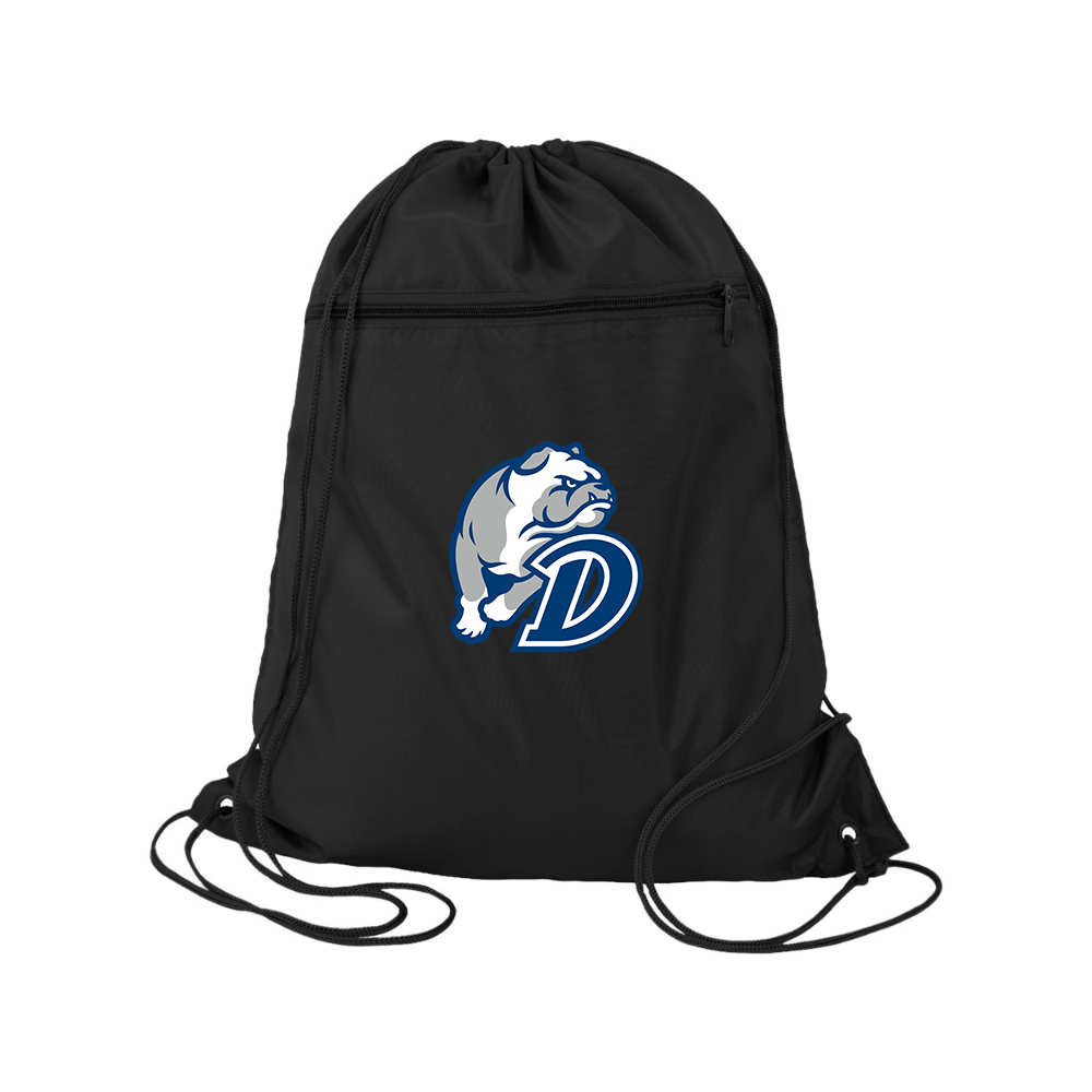 Drake Bulldogs Q-Tees - Polyester Cinchpack