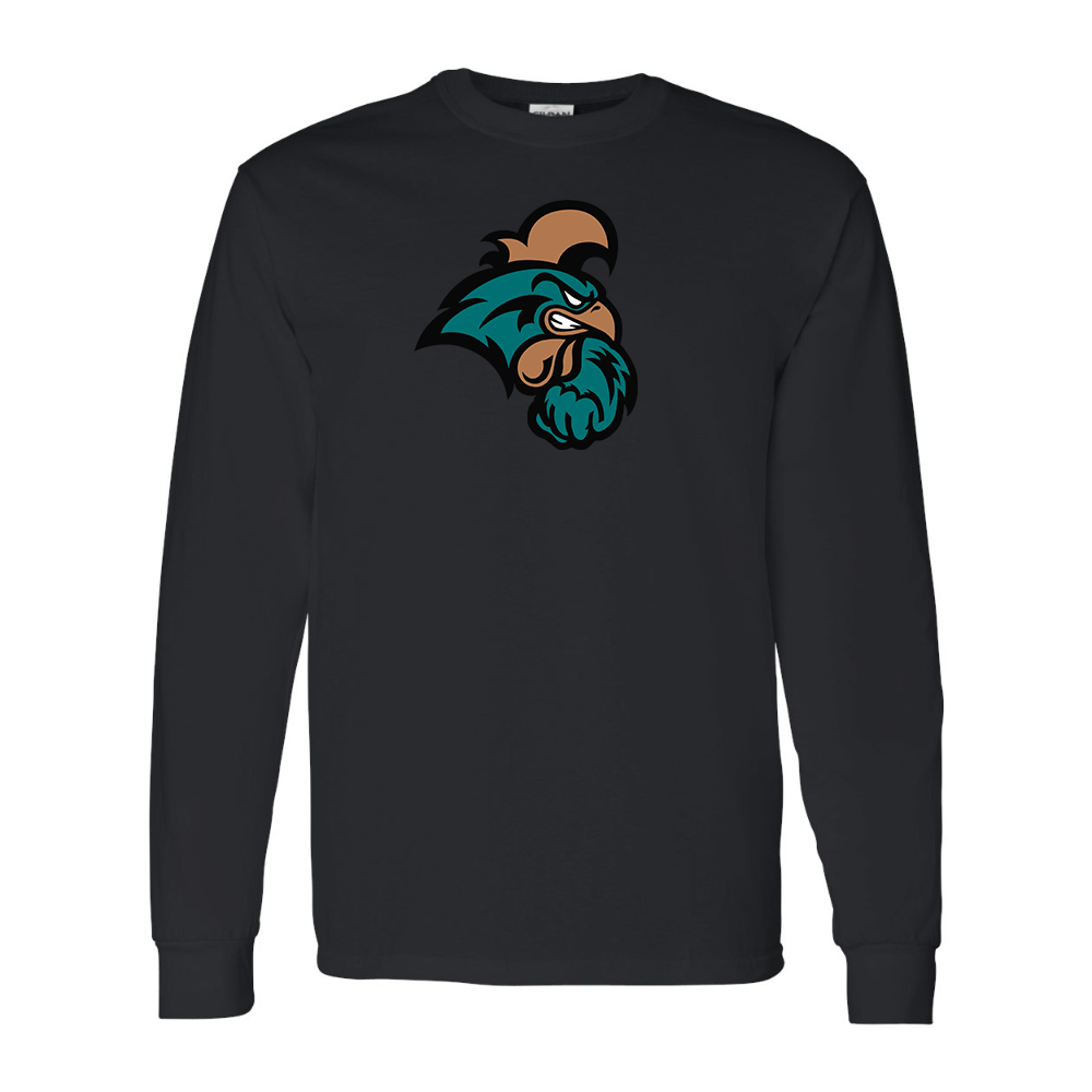Men's   Coastal Carolina Chanticleers Gildan Heavy Cotton Long Sleeve T-Shirt