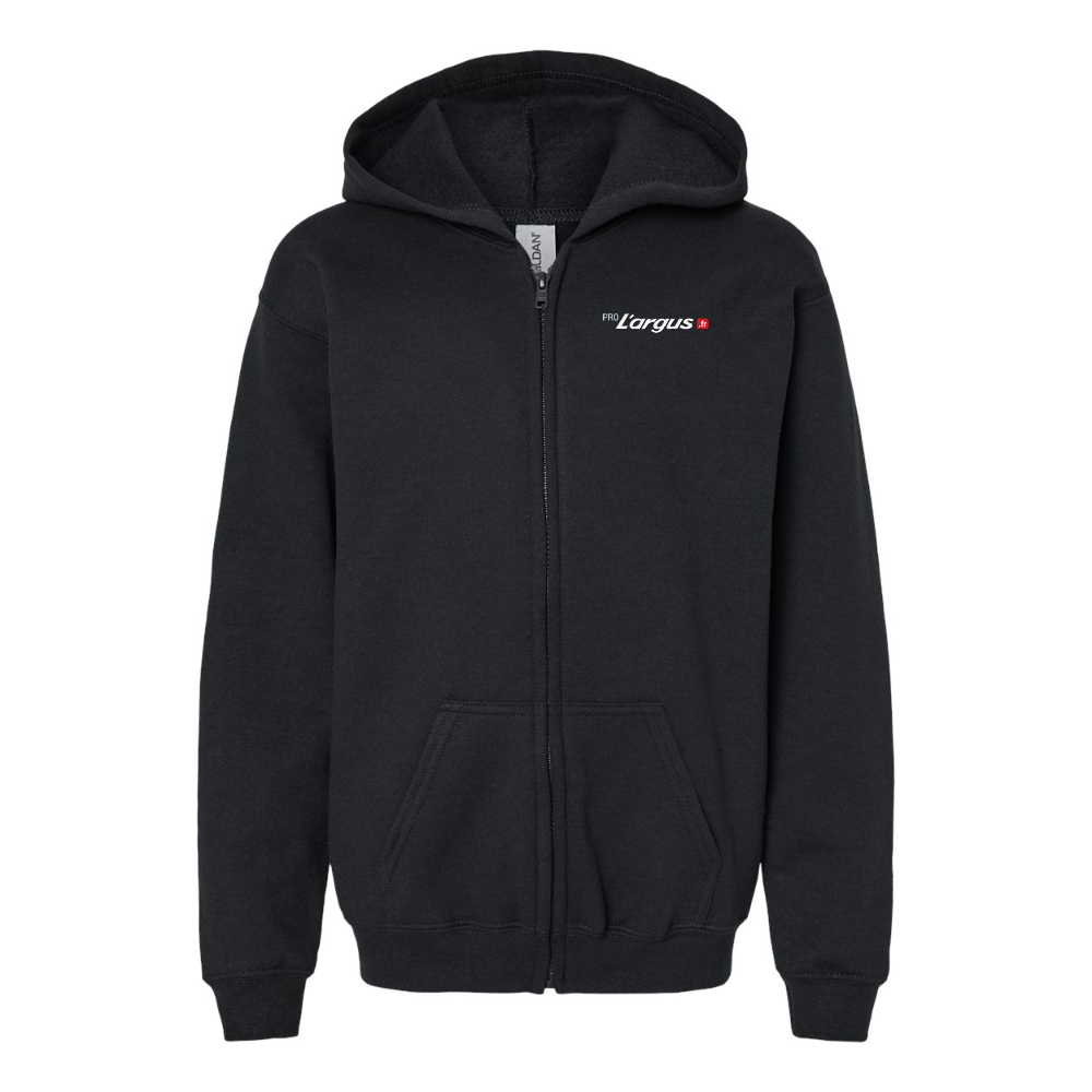 Youth Pro Largus  Gildan Heavy Blend Full Zip Hooded Sweatshirt