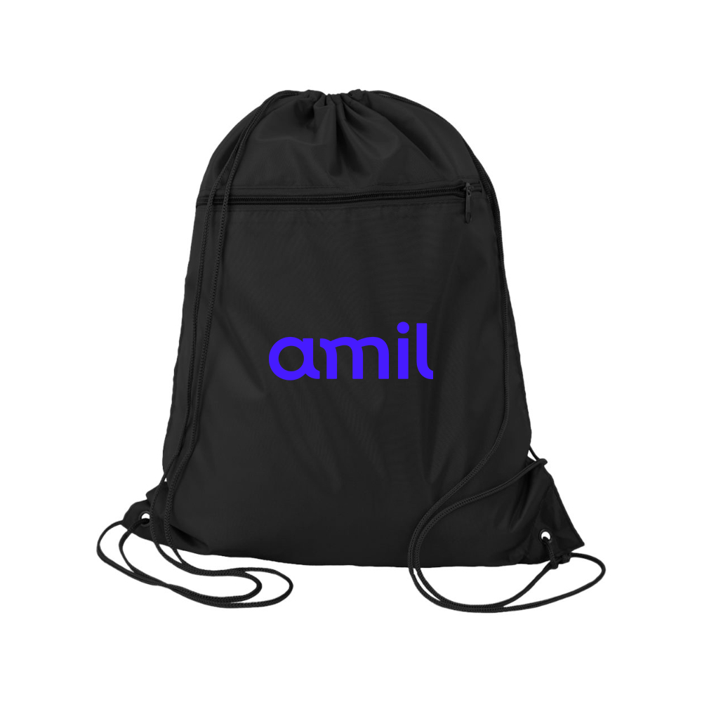 Amil  Q-Tees - Polyester Cinchpack