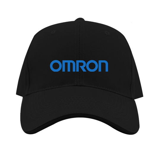 Omron Logo  Dad Baseball Cap Hat