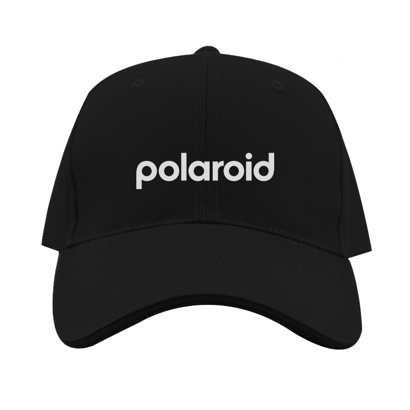 Polaroid Logo  Dad Baseball Cap Hat