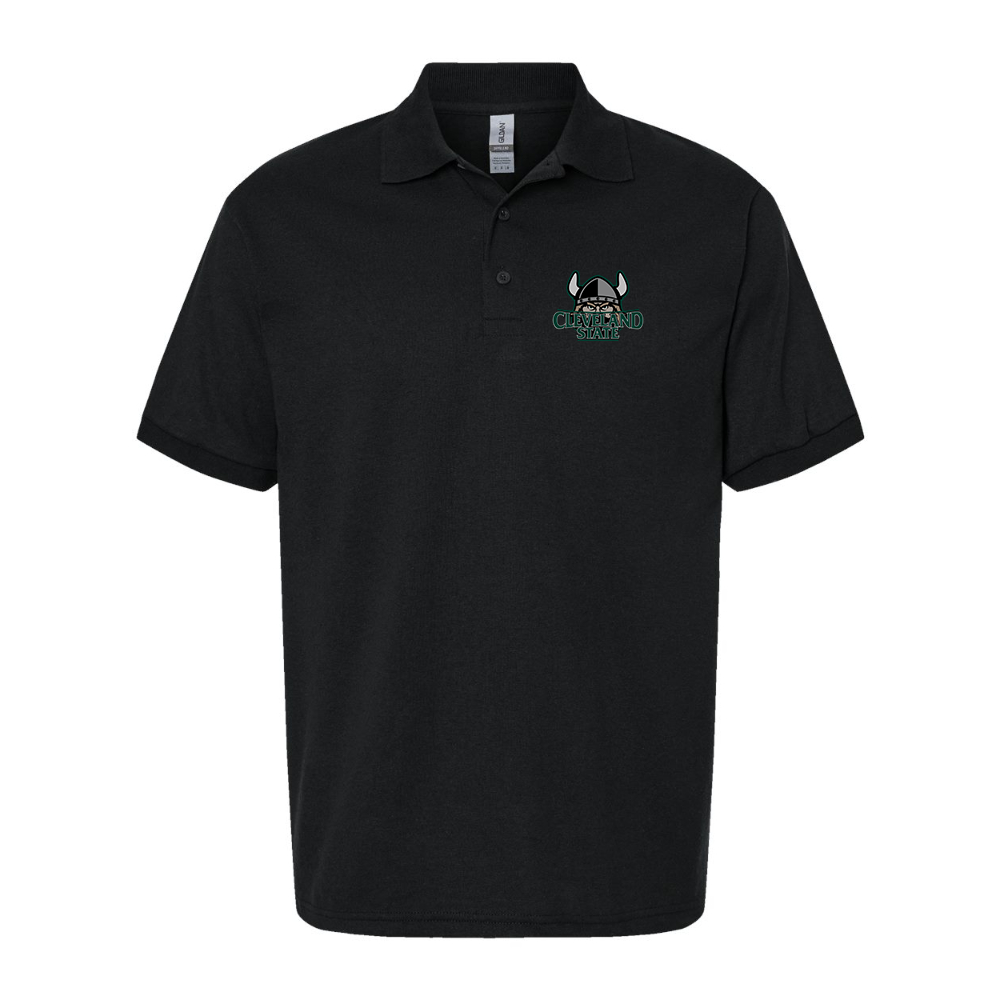 Men's Cleveland State Vikings Dry Blend Jersey Polo