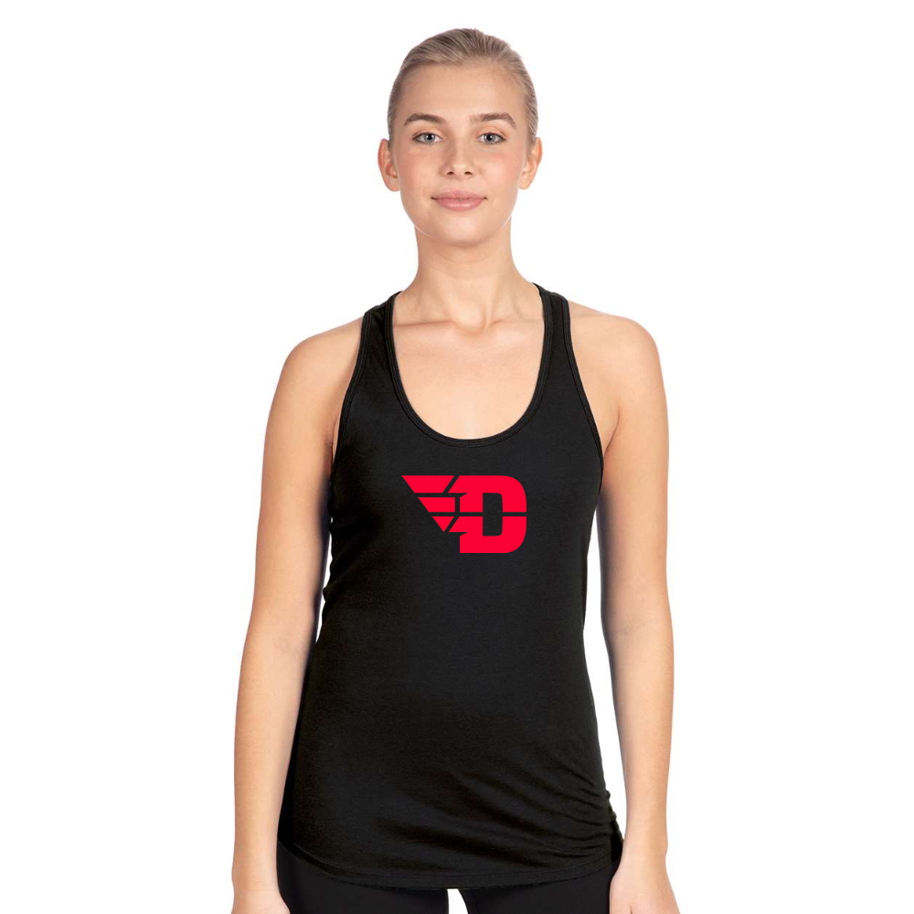 Women's Dayton Flyers  Next Level Ideal Racerback Tank