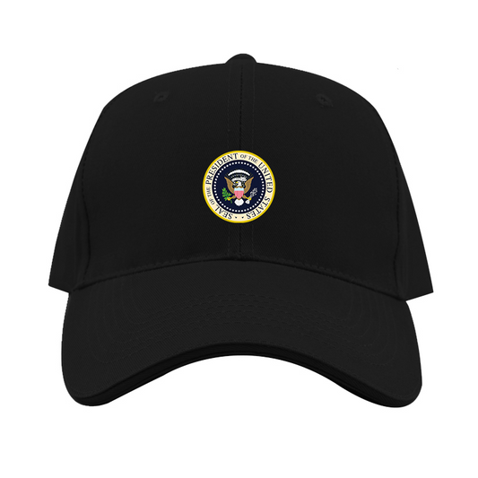 USA President Seal Logo  Dad Baseball Cap Hat