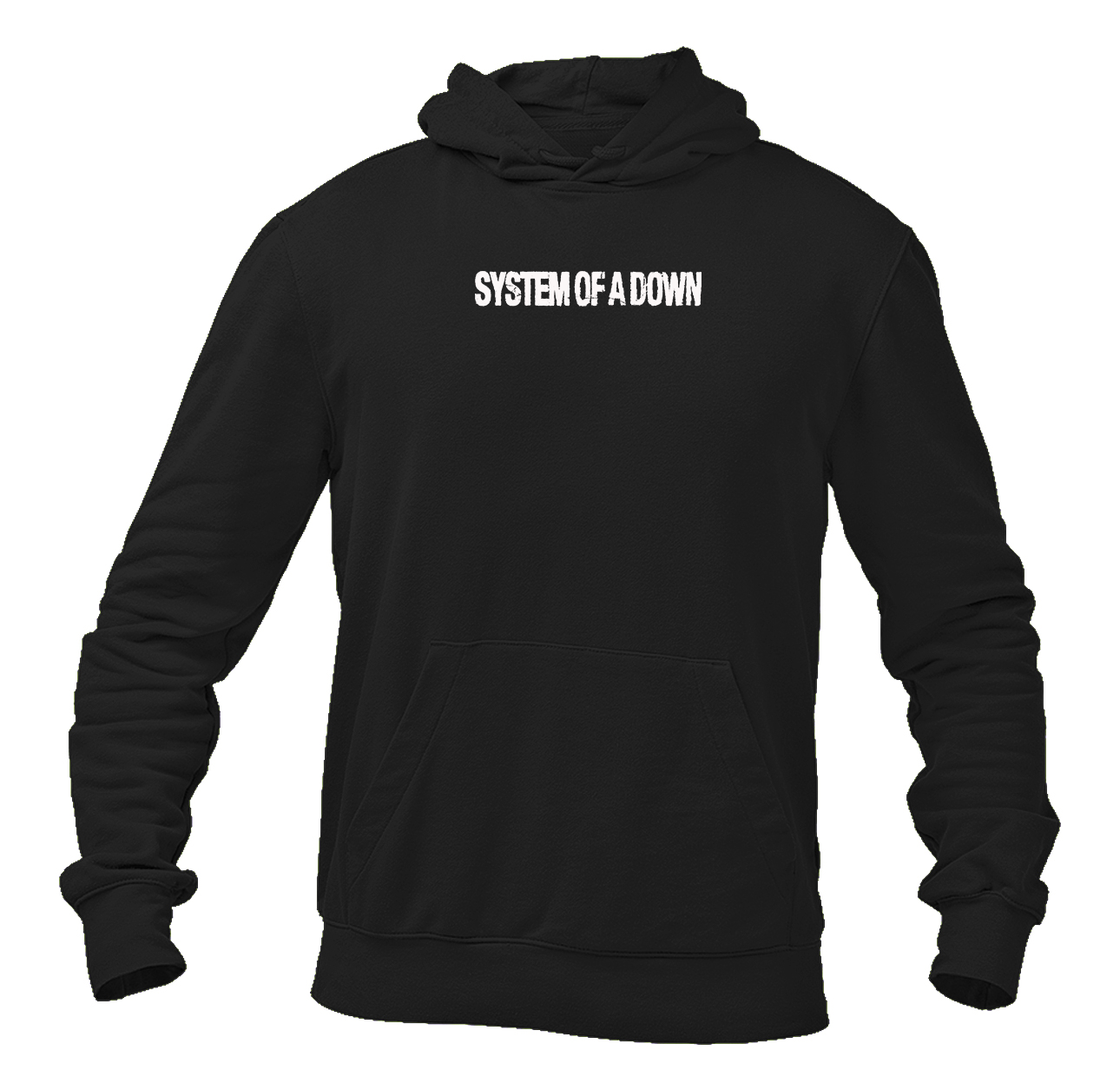 Men's  System Of A Down Logo Pullover Hoodie