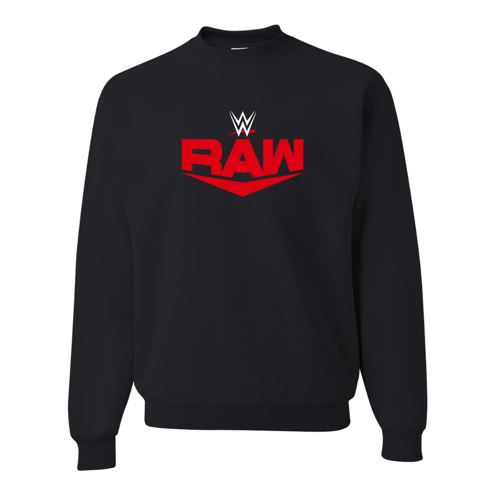 Men's  WWE Raw JERZEES NuBlend Crewneck Sweatshirt