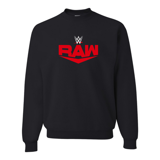 Men's  WWE Raw JERZEES NuBlend Crewneck Sweatshirt