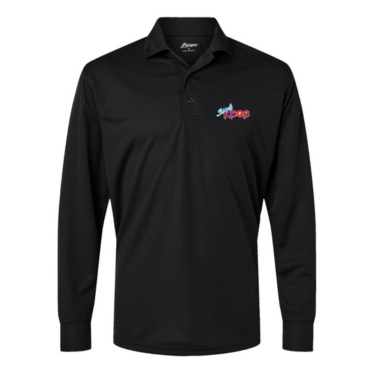 Men's  Simply Kpop Paragon Prescott Long Sleeve Polo