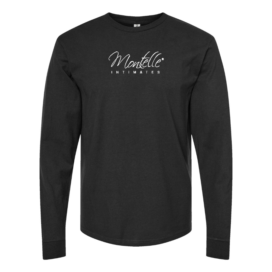 Men's Montelle Intimates Logo  Cotton Long Sleeve T-Shirt