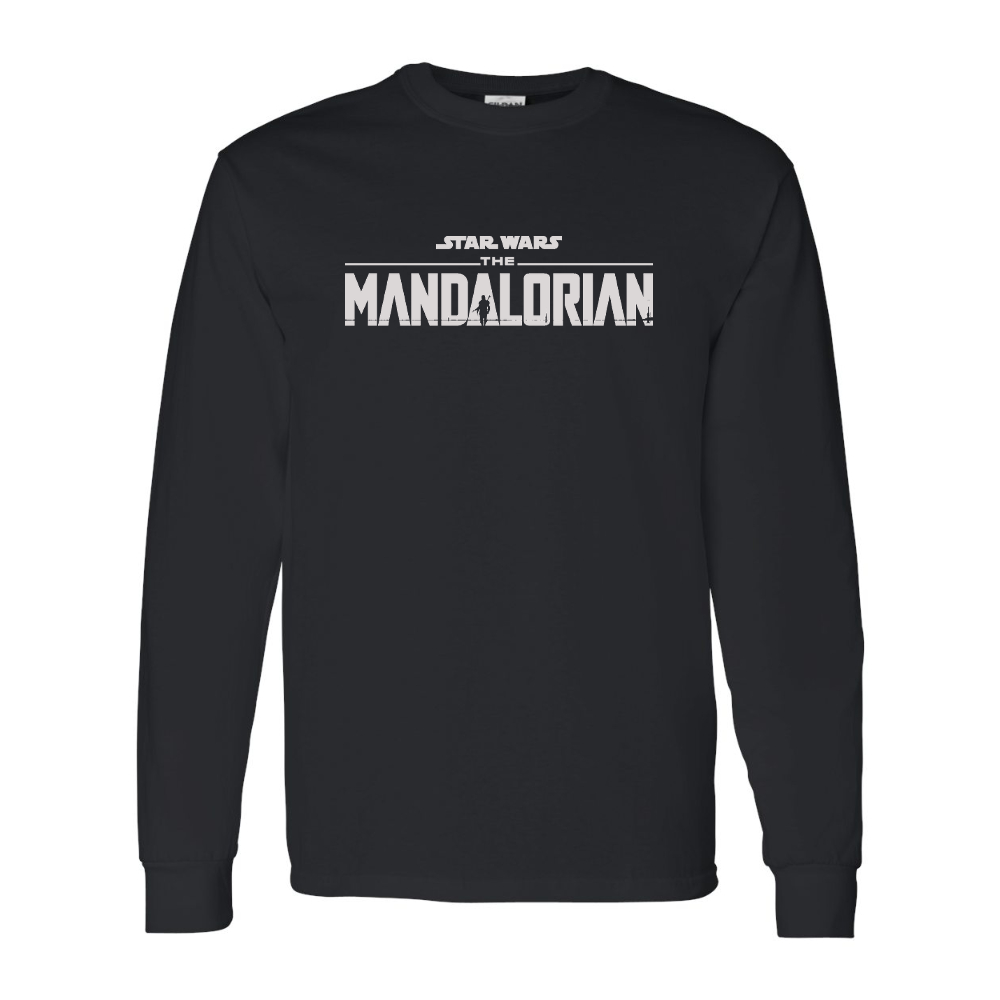 Men's Star Wars The Mandalorian Gildan Heavy Cotton Long Sleeve T-Shirt